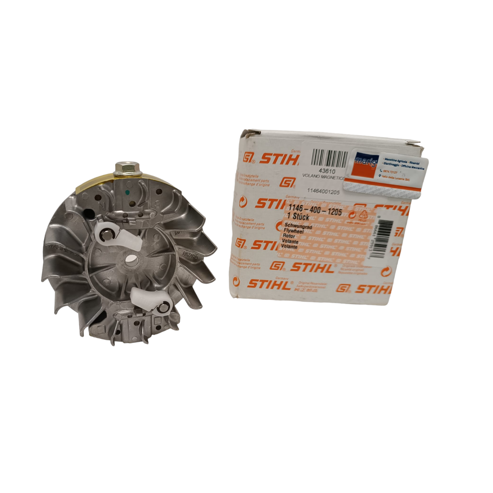 volano magnetico ms 150 151 box